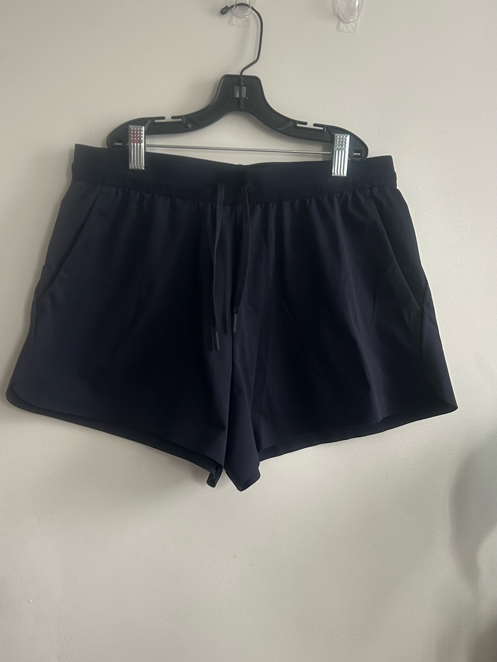 Uniqlo Navy Athletic Drawstring Shorts